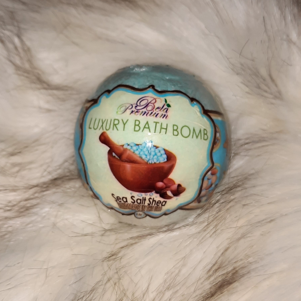 Bath Bomb sea salt shea